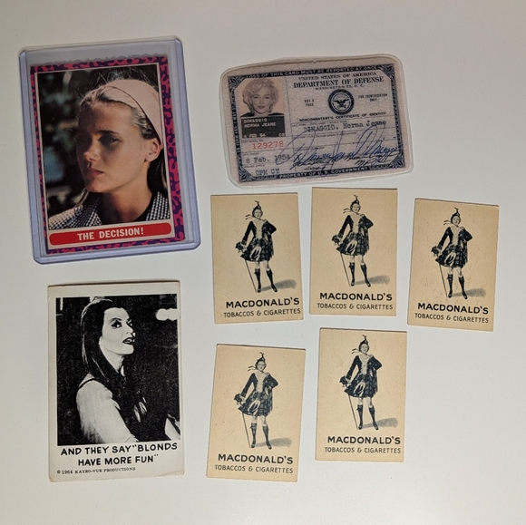 Other - Vintage 1930s-60s Tobacco & TV Card Lot - Munsters, Mod Squad, Marilyn ID